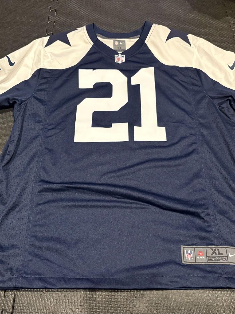 Nike Dallas Cowboys Ezekiel Elliott #21 NFL Mens On Field Jersey | XL